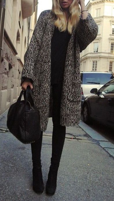 البلوفر الواسع ال oversized sweater 7