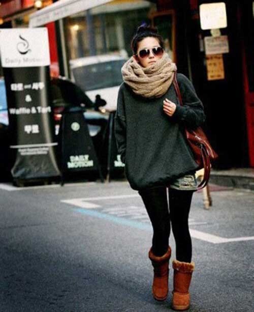 البلوفر الواسع ال oversized sweater 8