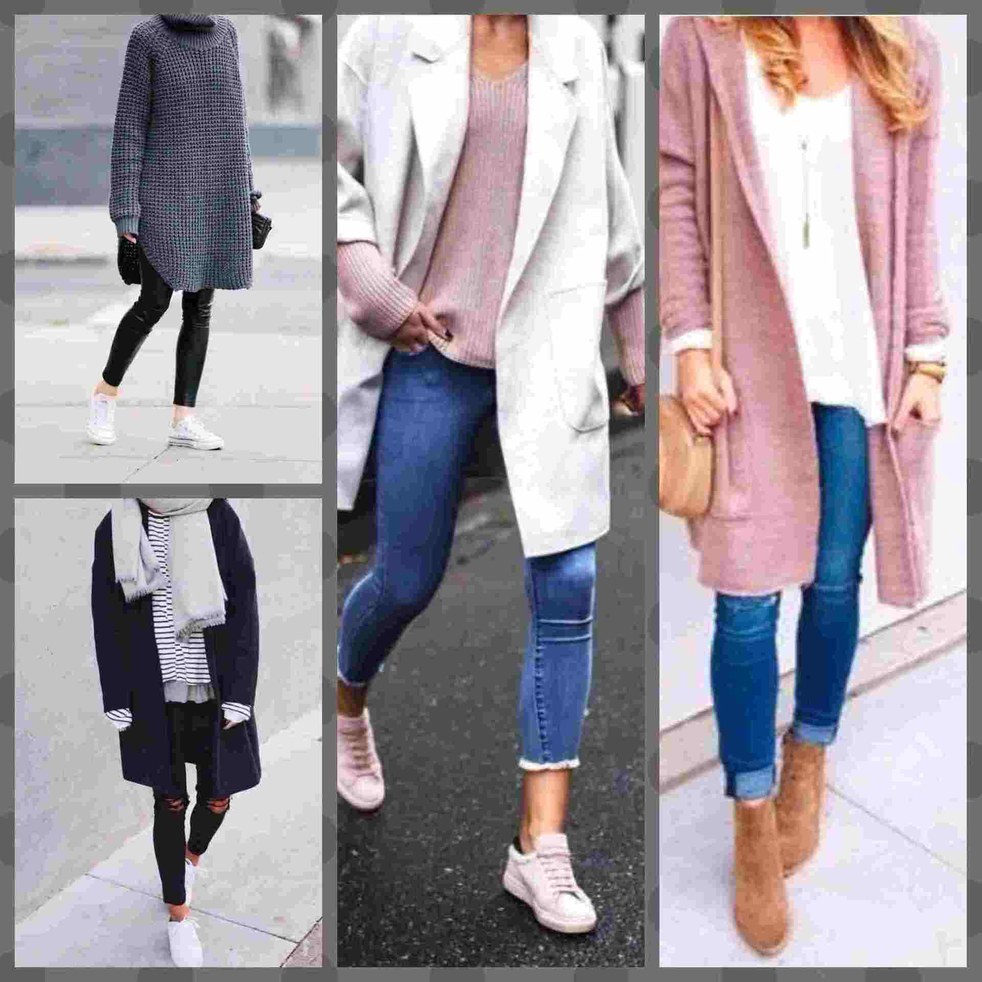 بالصور .. أفكار واستايلات لموضة الكارديجان الشتوى winter knitted cardigan