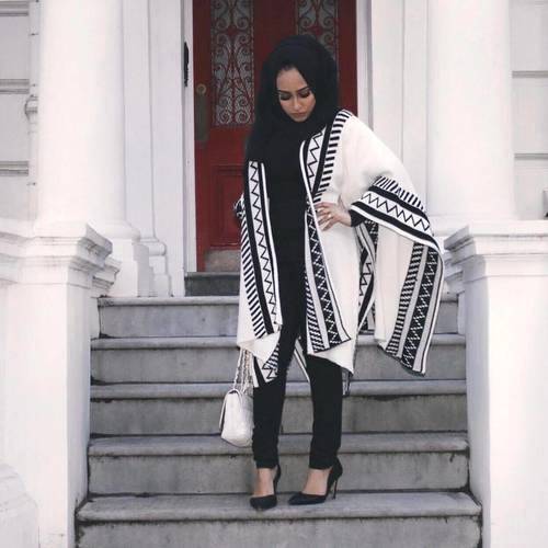 blanket poncho with hijab
