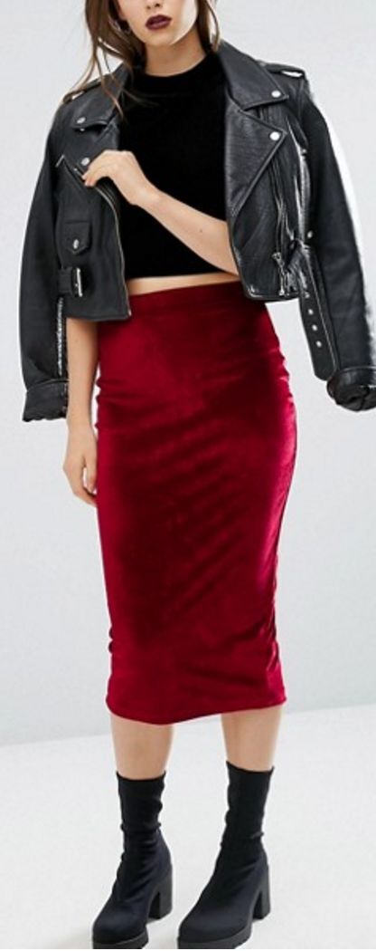 افكار للبس ال Velvet 21
