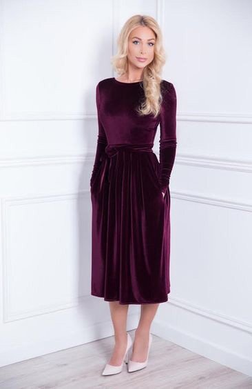 افكار للبس ال Velvet 42
