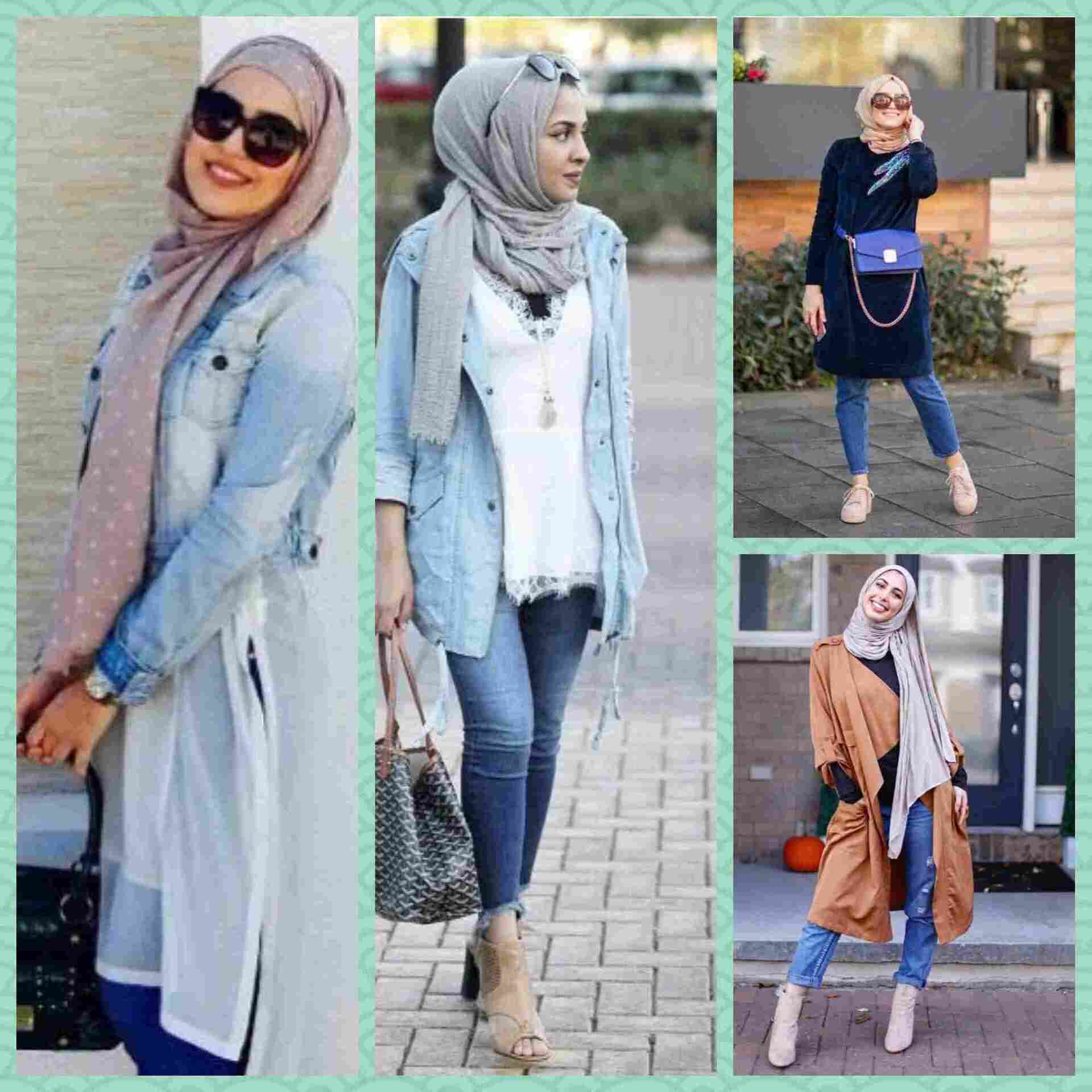 ستايلات شتوى كاجوال للمحجبات فى شتاء 2018 winter hijab casual outfits