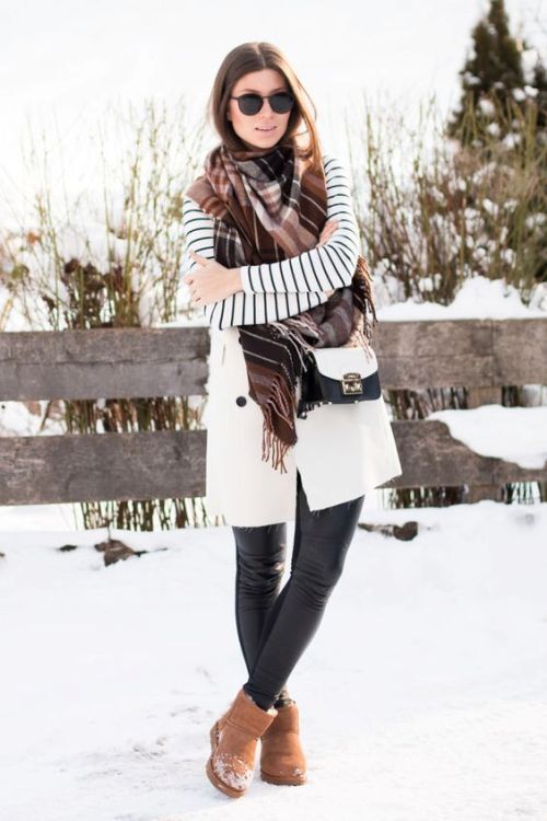 افكار ازاي تلبسي ال ugg boots 14