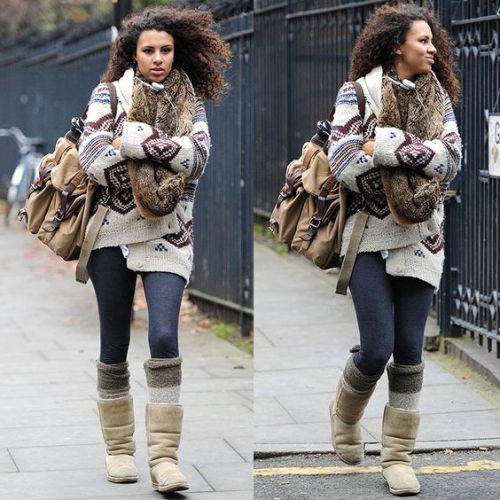 افكار ازاي تلبسي ال Ugg Boots 1
