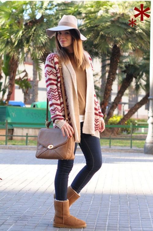 افكار ازاي تلبسي ال ugg boots 3