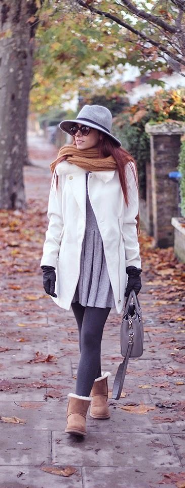 افكار ازاي تلبسي ال ugg boots 34