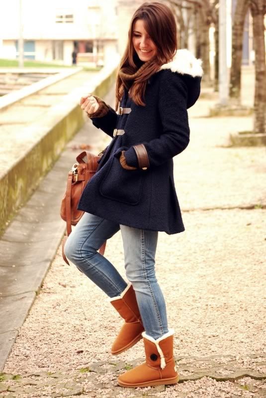افكار ازاي تلبسي ال ugg boots 38