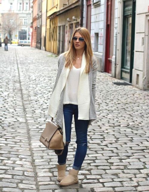 افكار ازاي تلبسي ال ugg boots 9