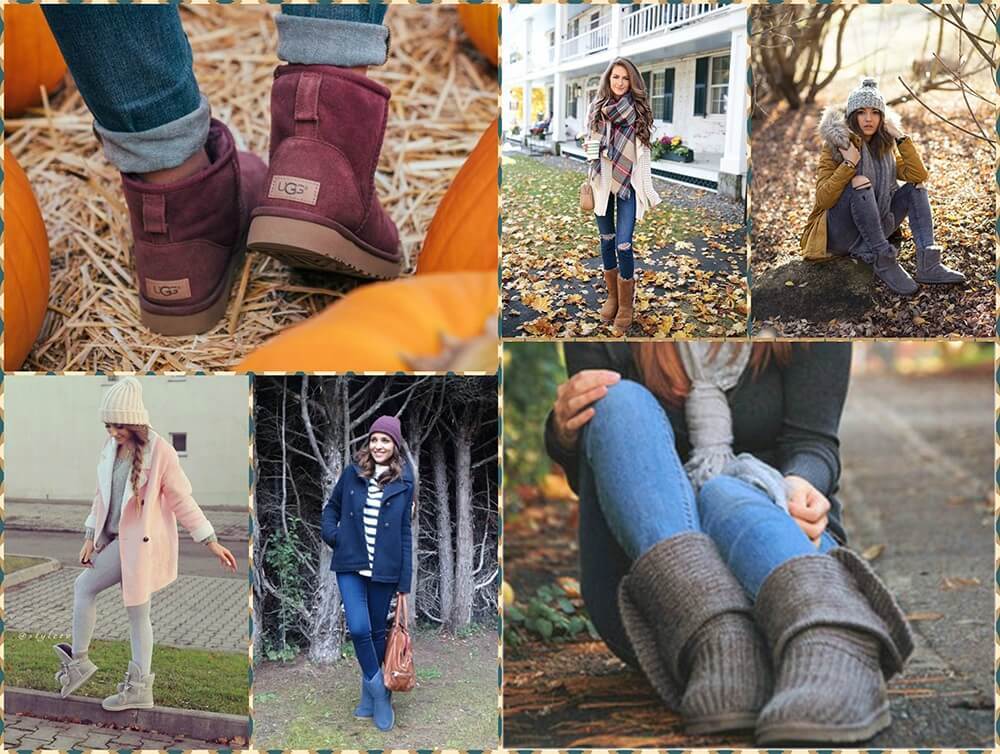 افكار ازاي تلبسي ال Ugg Boots
