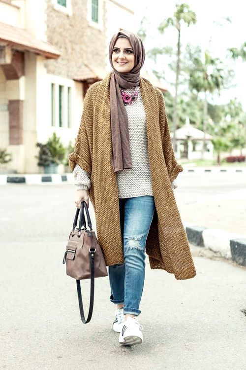 موضة الشتا للمحجبات 34