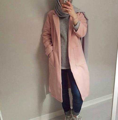 افكار ستريت ستايل شتوي للمحجبات 33