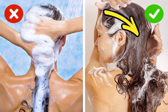 افكار لغسل الشعر عدد مرات اقل 5
