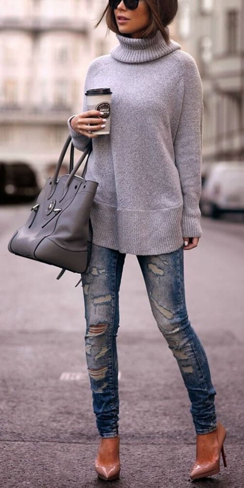 افكار jeans outfits 16