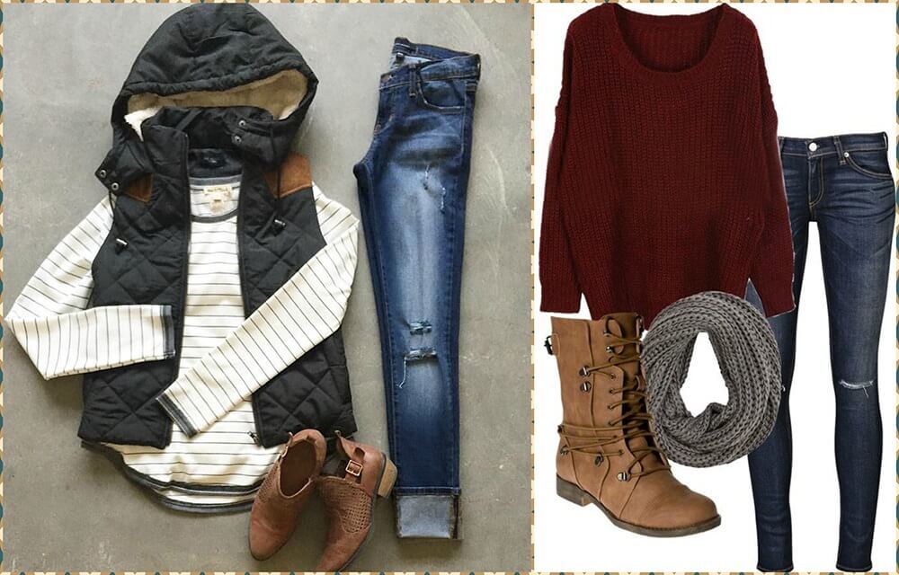 افكار jeans outfits 56