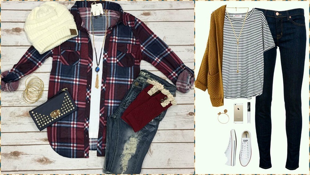 افكار jeans outfits 57