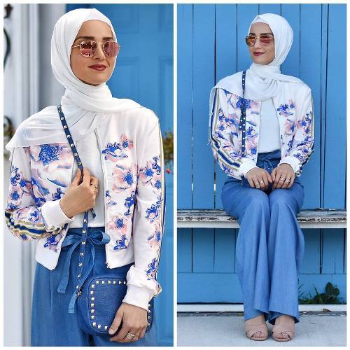 dressy pants مع الحجاب 17