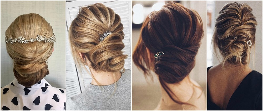 تسريحات Updos للعروسة 1