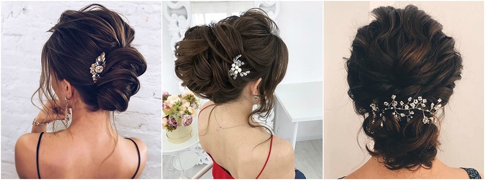 تسريحات updos للعروسة 1 4