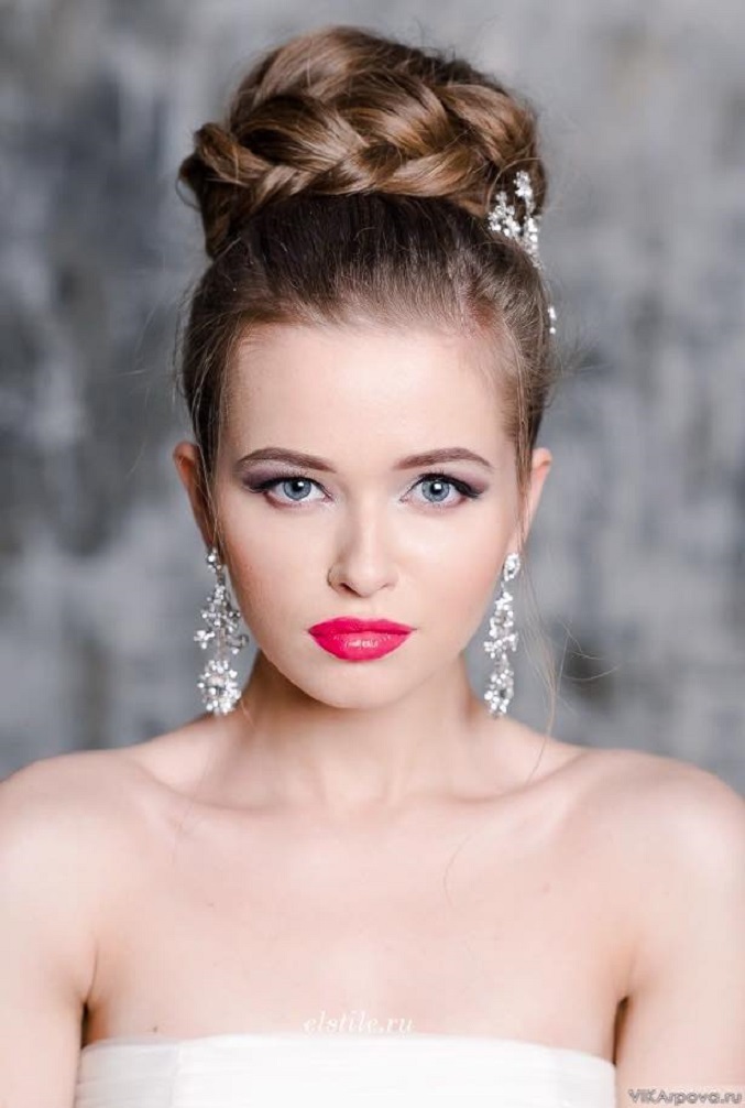 تسريحات updos للعروسة 6