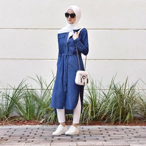 ستايلات كاجوال وسبورتي للمحجبات 15