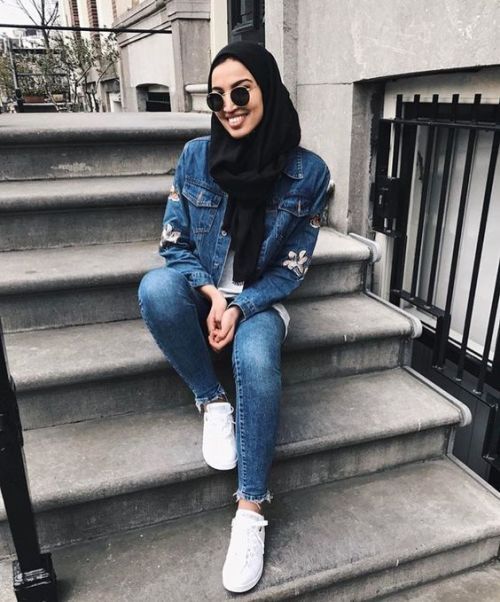 ستايلات كاجوال وسبورتي للمحجبات 16