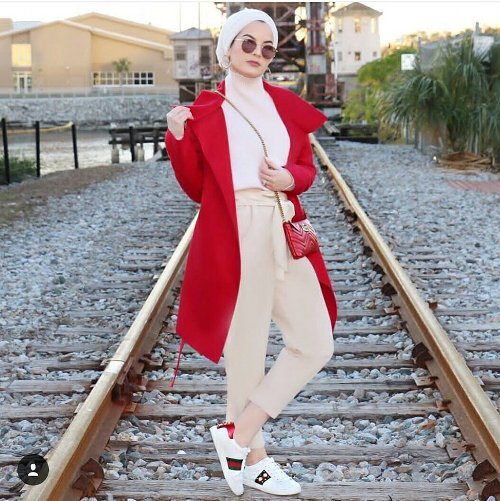 ستايلات كاجوال وسبورتي للمحجبات 3