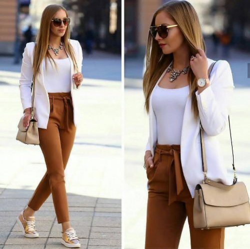 dressy pants with blazer