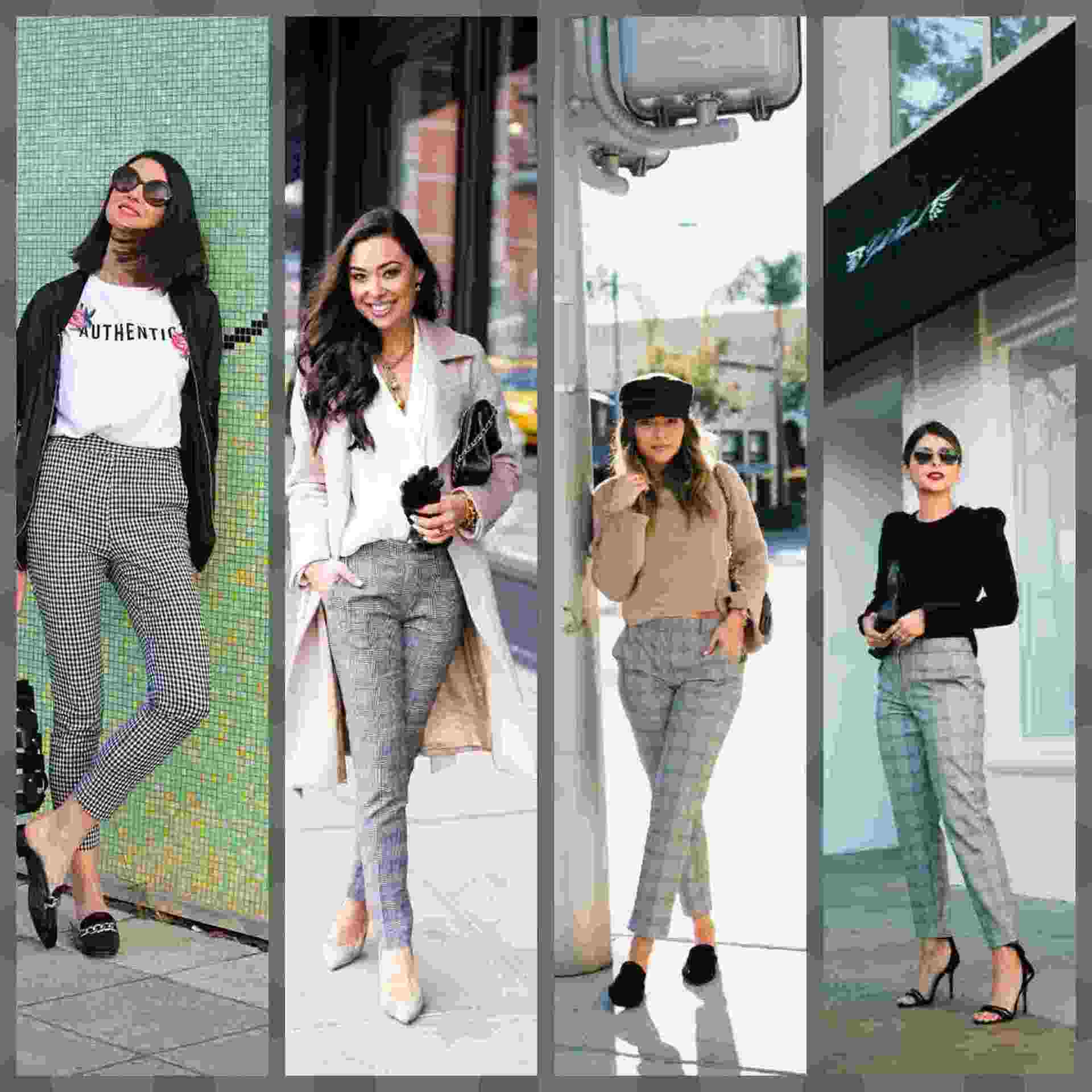 افكار لتنسيقات ملابس للبنطلون المنقوش بتثبت انه لازم يكون موجود فى دولابك must have pleated pants