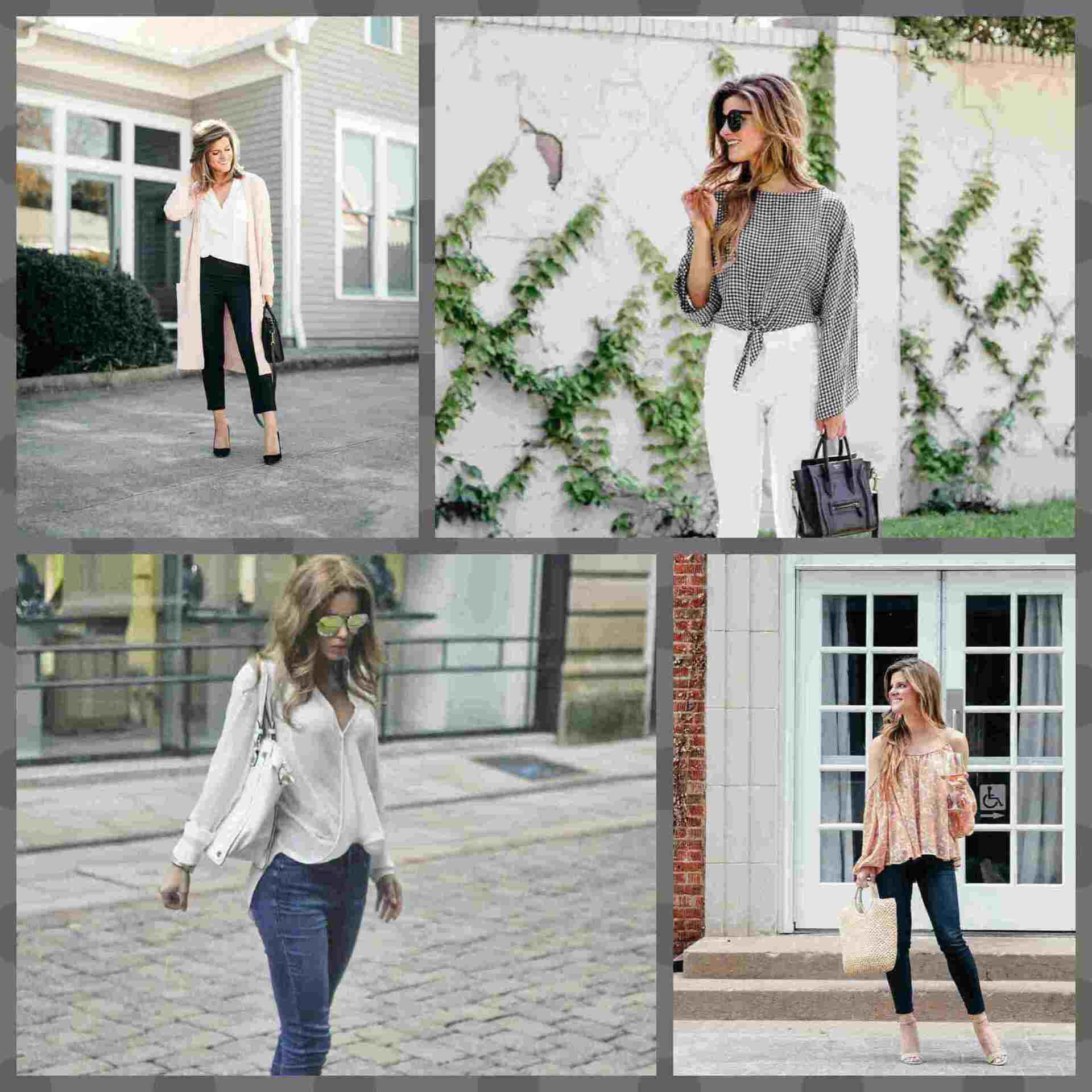 ستايلات كاجوال ربيعية لخروجات كل يوم everyday causal outfits