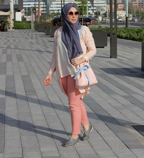 ستايلات كاجوال محجبات للصيف 34