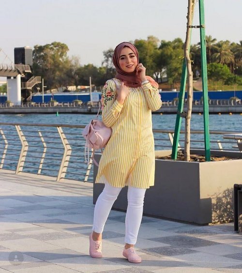 ستايلات كاجوال محجبات للصيف 35