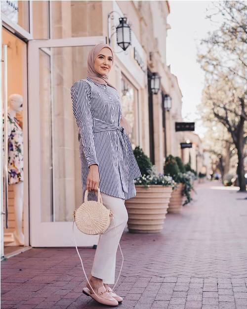 ستايلات كاجوال محجبات للصيف 6