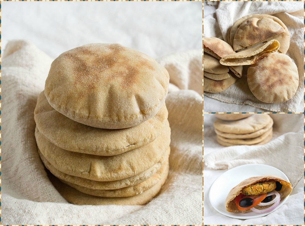 طريقة عمل الخبز العربي 12