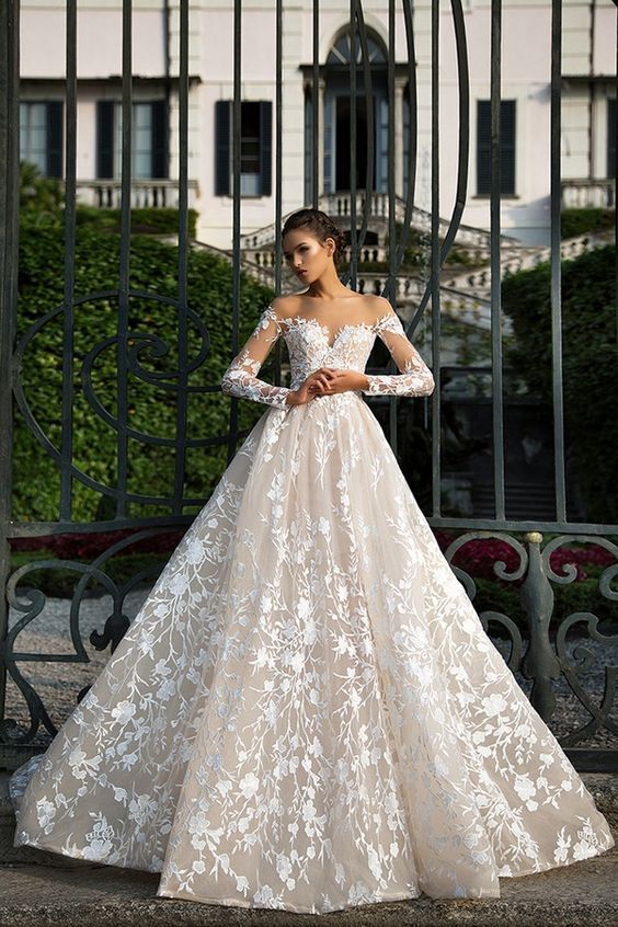فساتين زفاف 2018 للمصممة ميلا نوفا 30