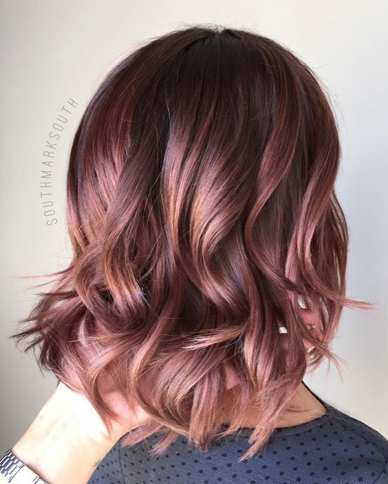 لون شعر ال rose brown 12