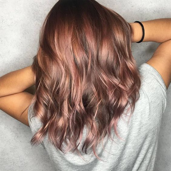 لون شعر ال rose brown 13