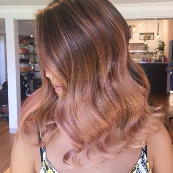 لون شعر ال rose brown 21