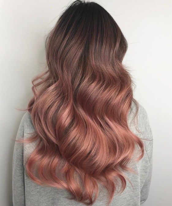 لون شعر ال rose brown 22