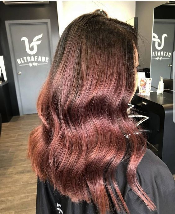 لون شعر ال rose brown 23