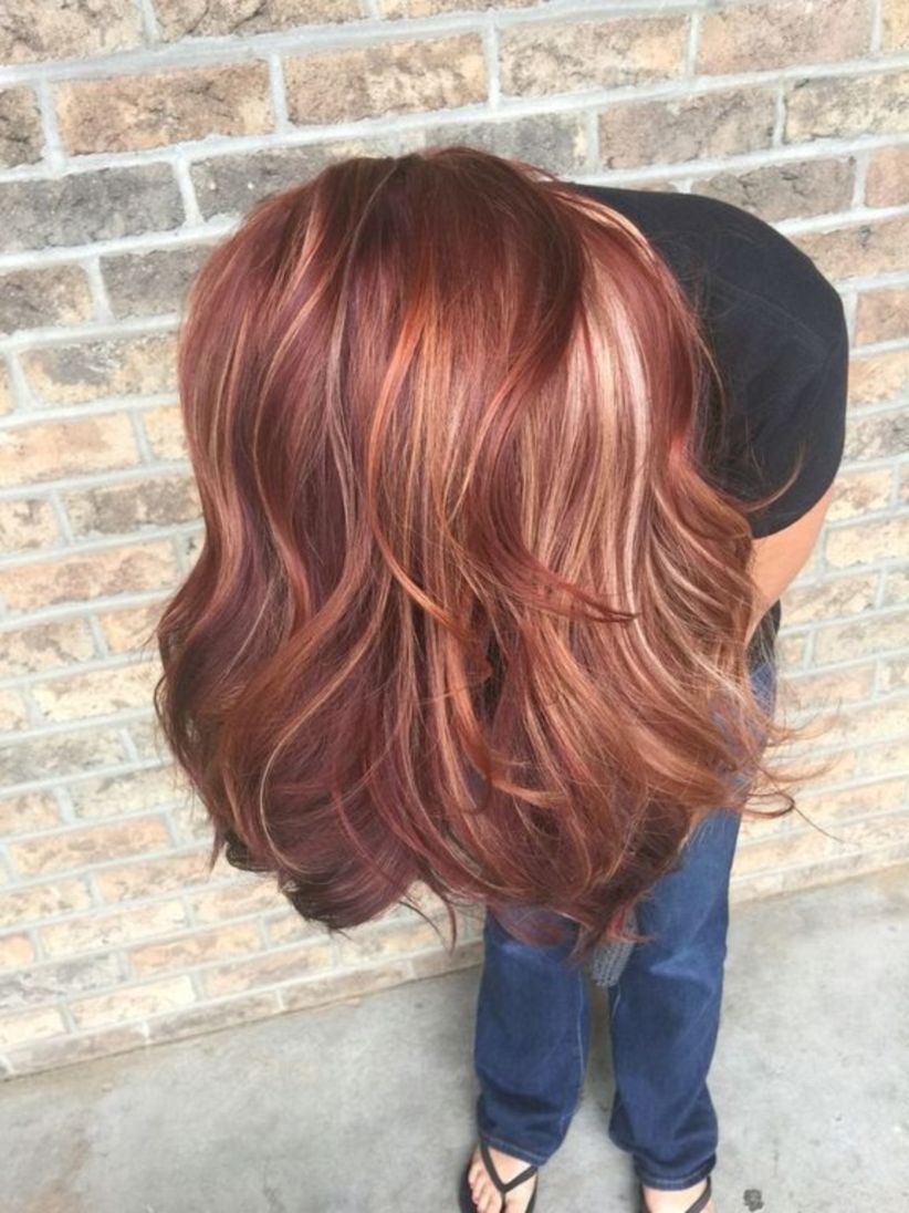 لون شعر ال rose brown 24