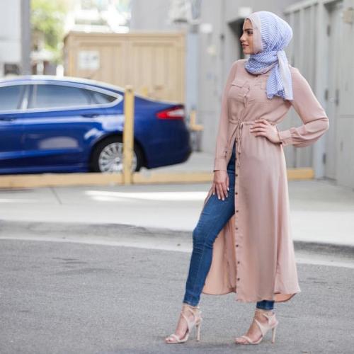 افكار street style للمحجبات لموسم الصيف 16