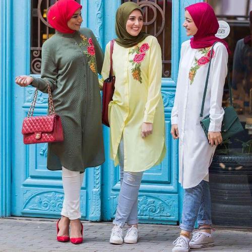 افكار street style للمحجبات لموسم الصيف 22