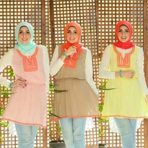 افكار street style للمحجبات لموسم الصيف 27