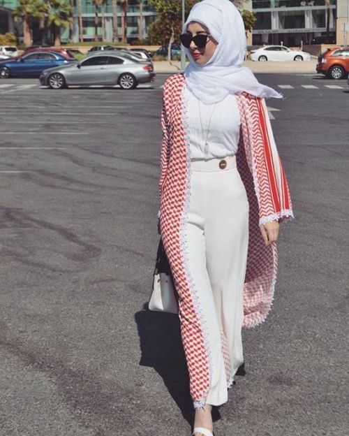 افكار street style للمحجبات لموسم الصيف 31