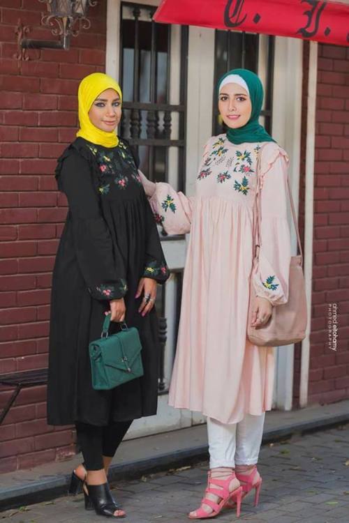 افكار street style للمحجبات لموسم الصيف 32