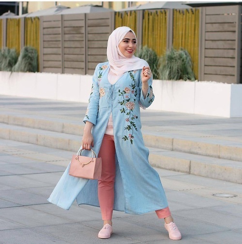 افكار street style للمحجبات لموسم الصيف 37