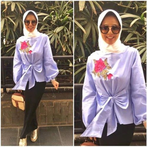 افكار street style للمحجبات لموسم الصيف 47