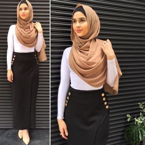 افكار street style للمحجبات لموسم الصيف 48