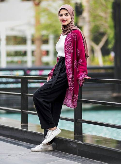 ستايلات محجبات للصيف 42